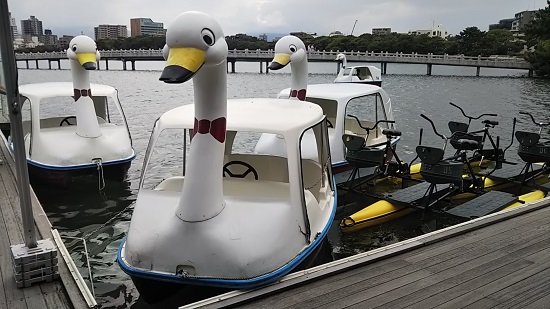 大濠公園のボートの噂は本当 カフェやレストランの変化に驚き 福ブログ